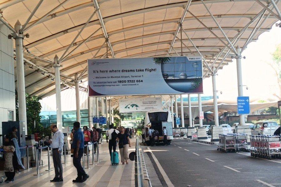 Mumbai Airport Terminal 1 front entrance