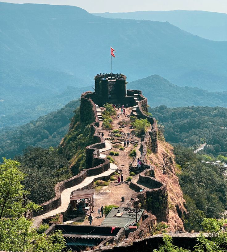Pratapgad Fort near Mahabaleshwar Maharashtra