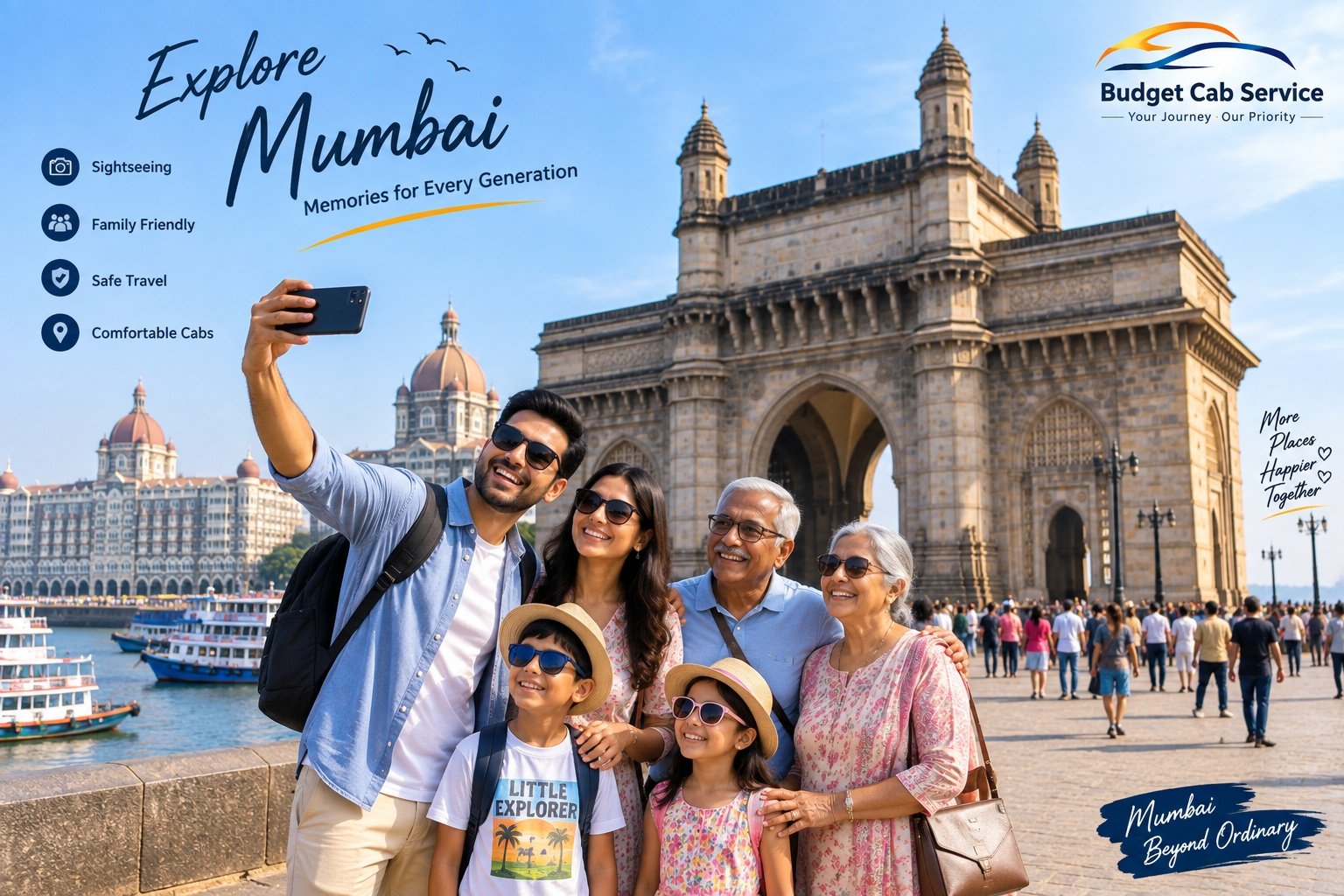 Gateway of India Mumbai family sightseeing