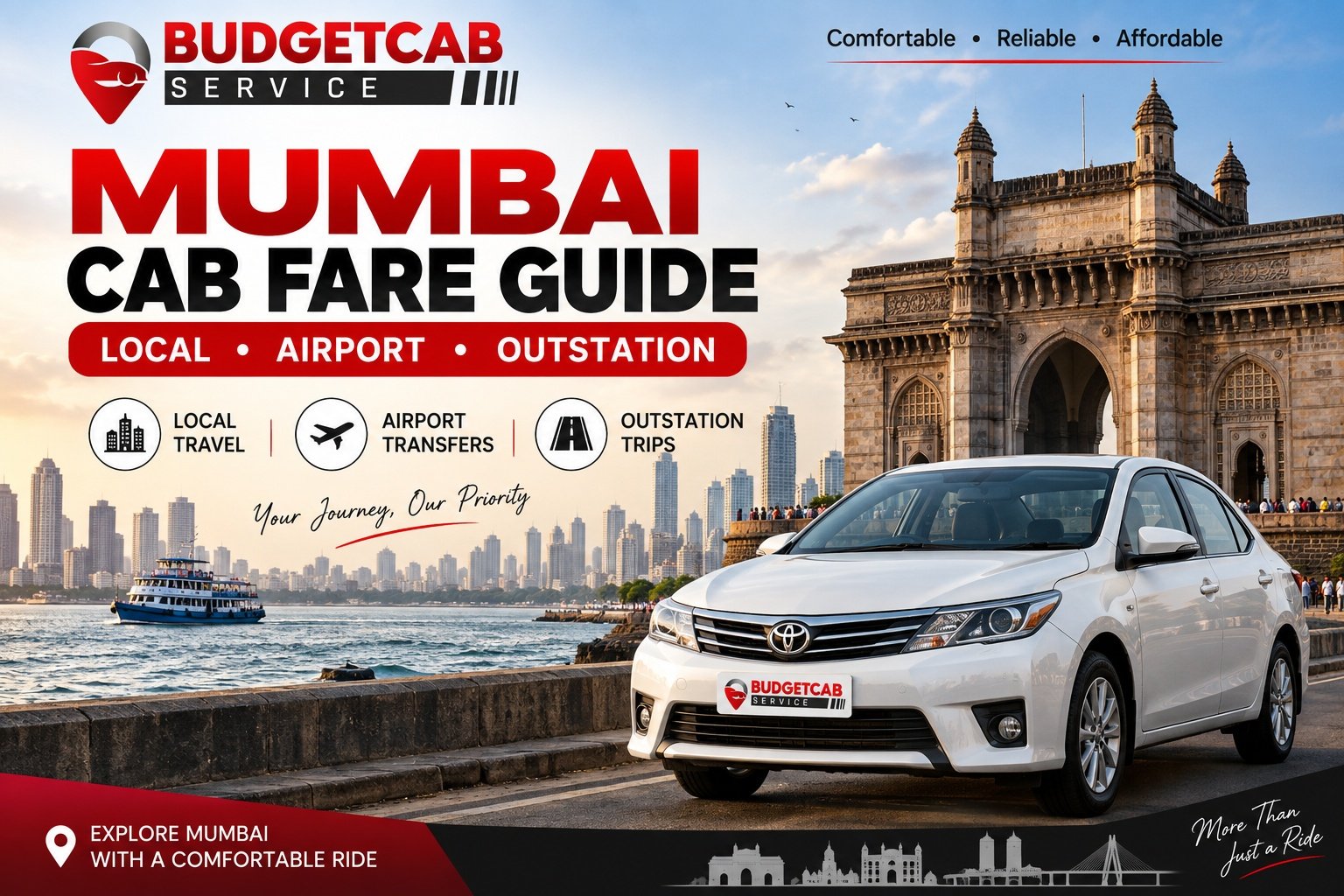 Mumbai cab fare guide for local airport and outstation travel