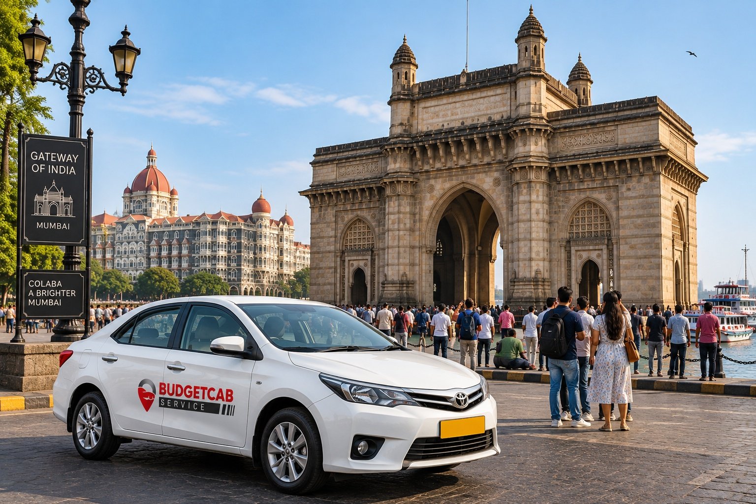 Mumbai cab for full day at Gateway of India Colaba
