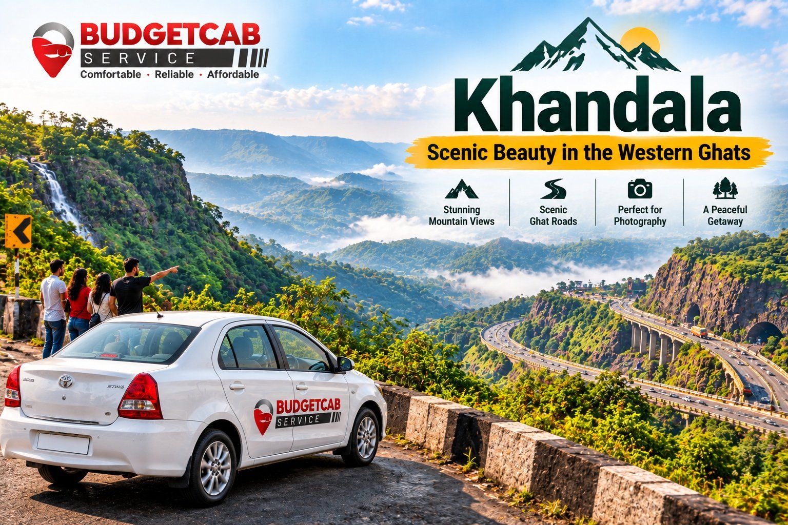 Khandala scenic view on Mumbai Lonavala trip