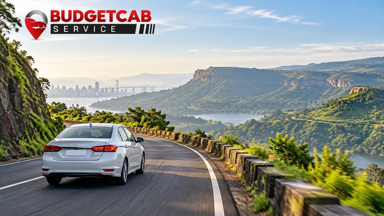 Mumbai to Mahabaleshwar trip by cab on a scenic mountain road